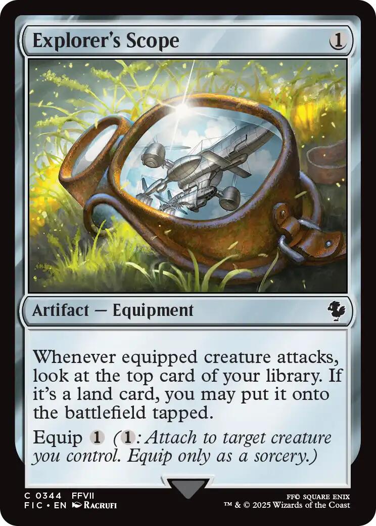 Explorer's Scope (Surge Foil) [FINAL FANTASY Commander] | Empire Gaming NC