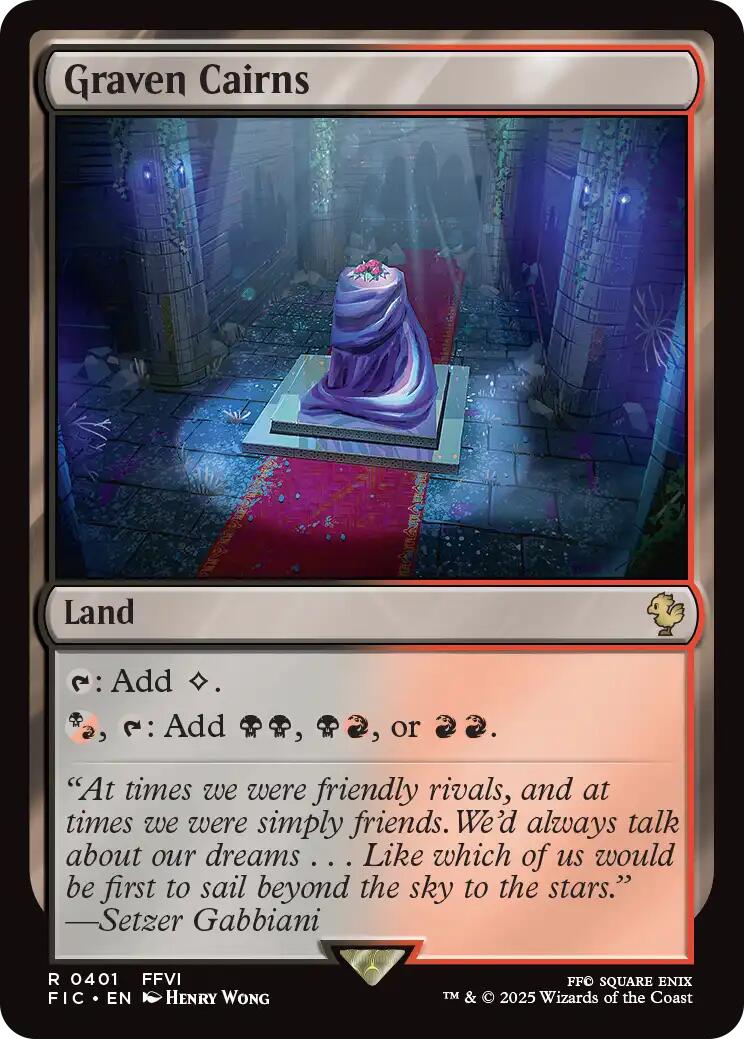 Graven Cairns (Surge Foil) [FINAL FANTASY Commander] | Empire Gaming NC