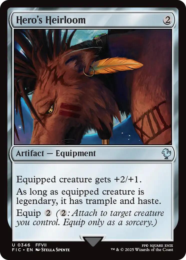 Hero's Heirloom (Surge Foil) [FINAL FANTASY Commander] | Empire Gaming NC