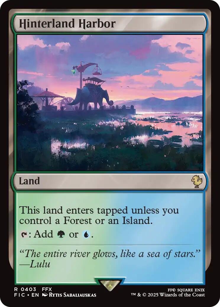 Hinterland Harbor (Surge Foil) [FINAL FANTASY Commander] | Empire Gaming NC