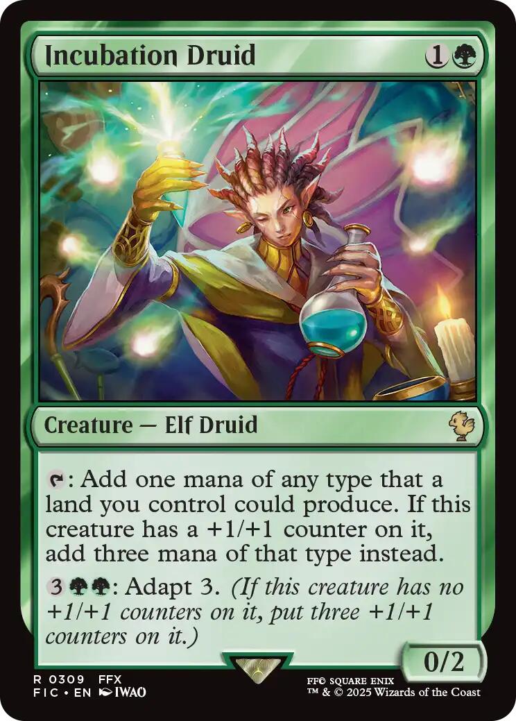 Incubation Druid (Surge Foil) [FINAL FANTASY Commander] | Empire Gaming NC