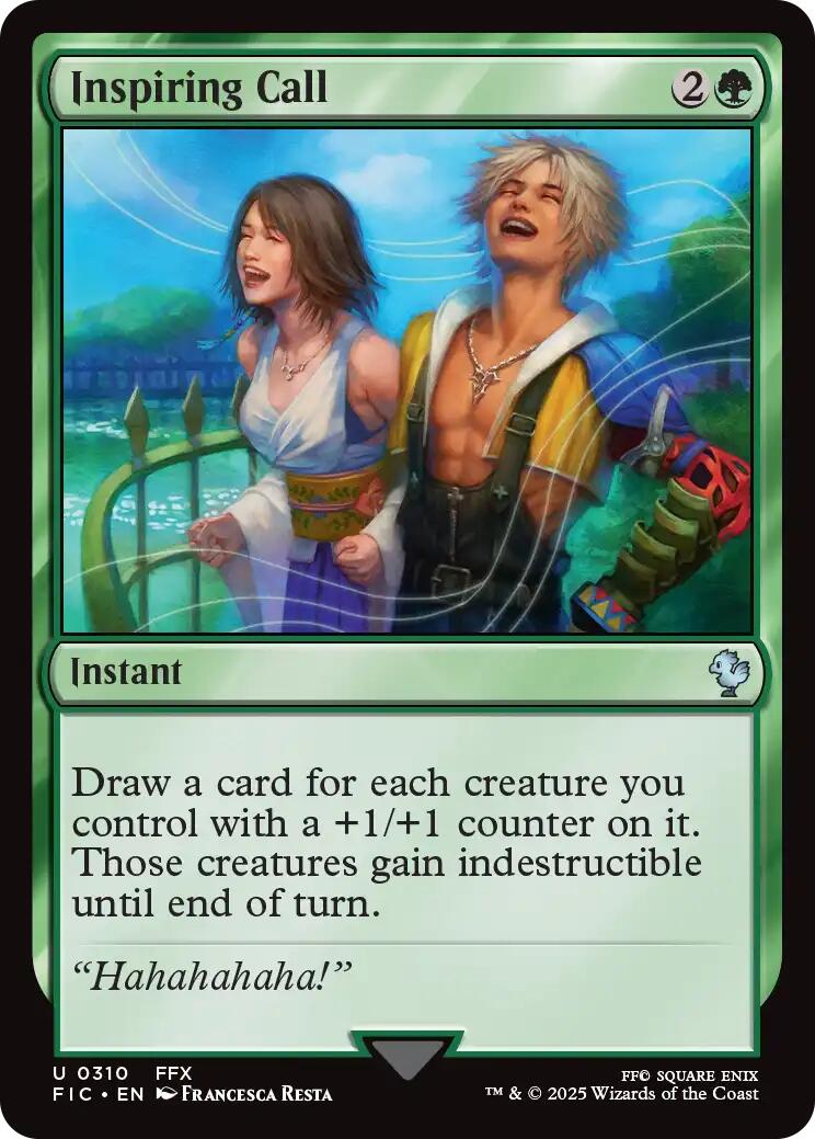 Inspiring Call (Surge Foil) [FINAL FANTASY Commander] | Empire Gaming NC