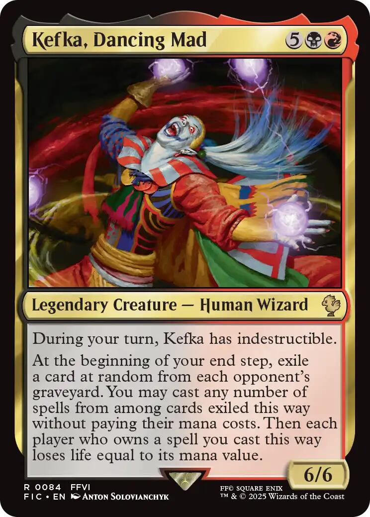 Kefka, Dancing Mad (Surge Foil) [FINAL FANTASY Commander] | Empire Gaming NC