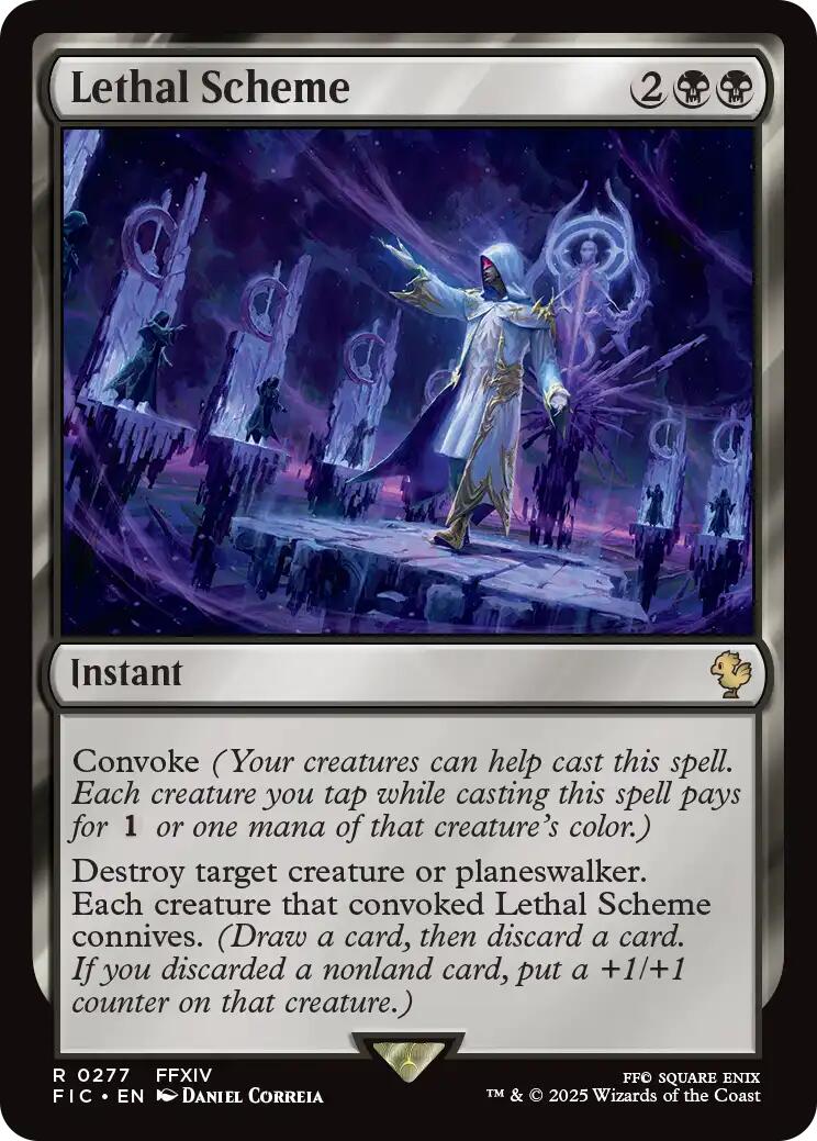 Lethal Scheme (Surge Foil) [FINAL FANTASY Commander] | Empire Gaming NC