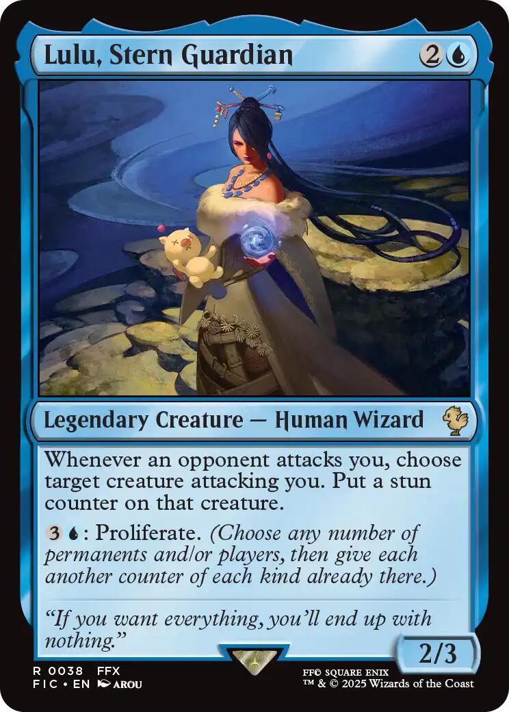 Lulu, Stern Guardian (Surge Foil) [FINAL FANTASY Commander] | Empire Gaming NC
