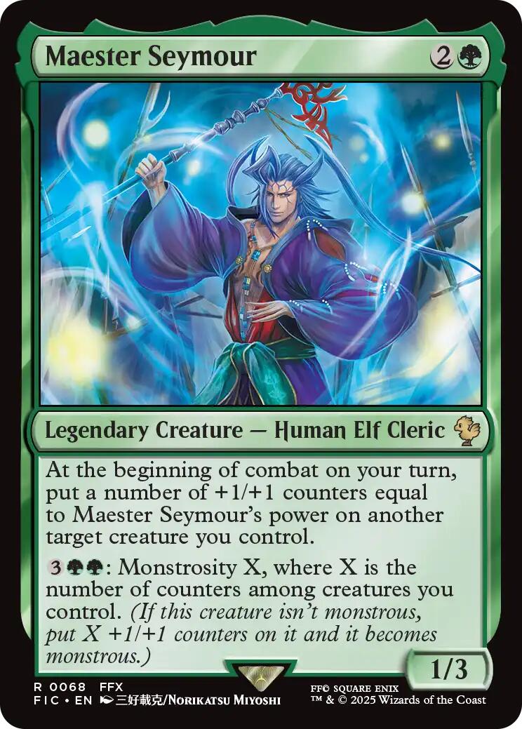 Maester Seymour (Surge Foil) [FINAL FANTASY Commander] | Empire Gaming NC