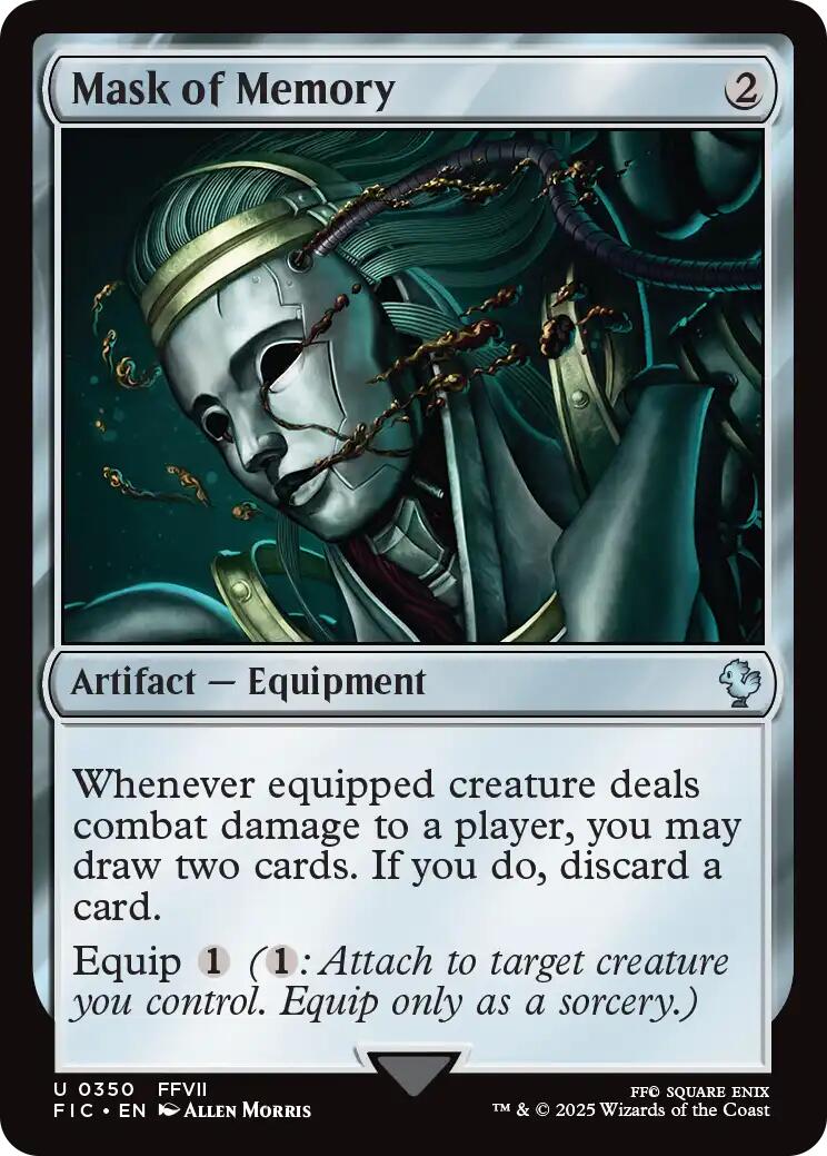Mask of Memory (Surge Foil) [FINAL FANTASY Commander] | Empire Gaming NC