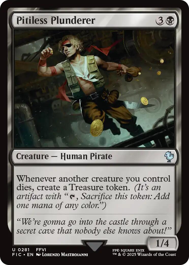 Pitiless Plunderer (Surge Foil) [FINAL FANTASY Commander] | Empire Gaming NC