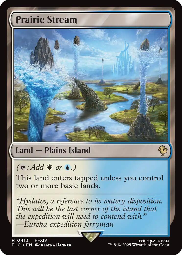 Prairie Stream (Surge Foil) [FINAL FANTASY Commander] | Empire Gaming NC