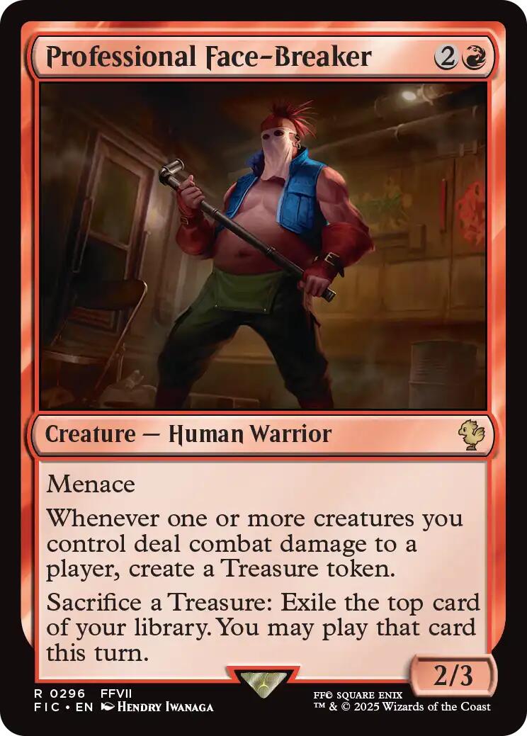 Professional Face-Breaker (Surge Foil) [FINAL FANTASY Commander] | Empire Gaming NC