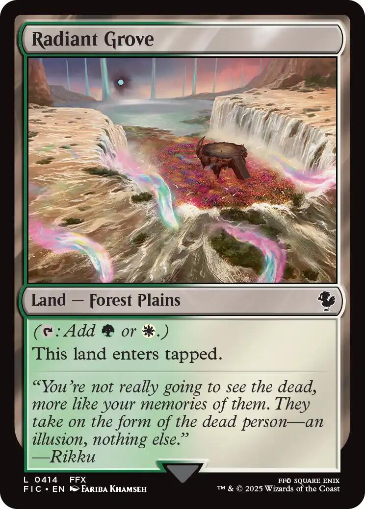 Radiant Grove (Surge Foil) [FINAL FANTASY Commander] | Empire Gaming NC