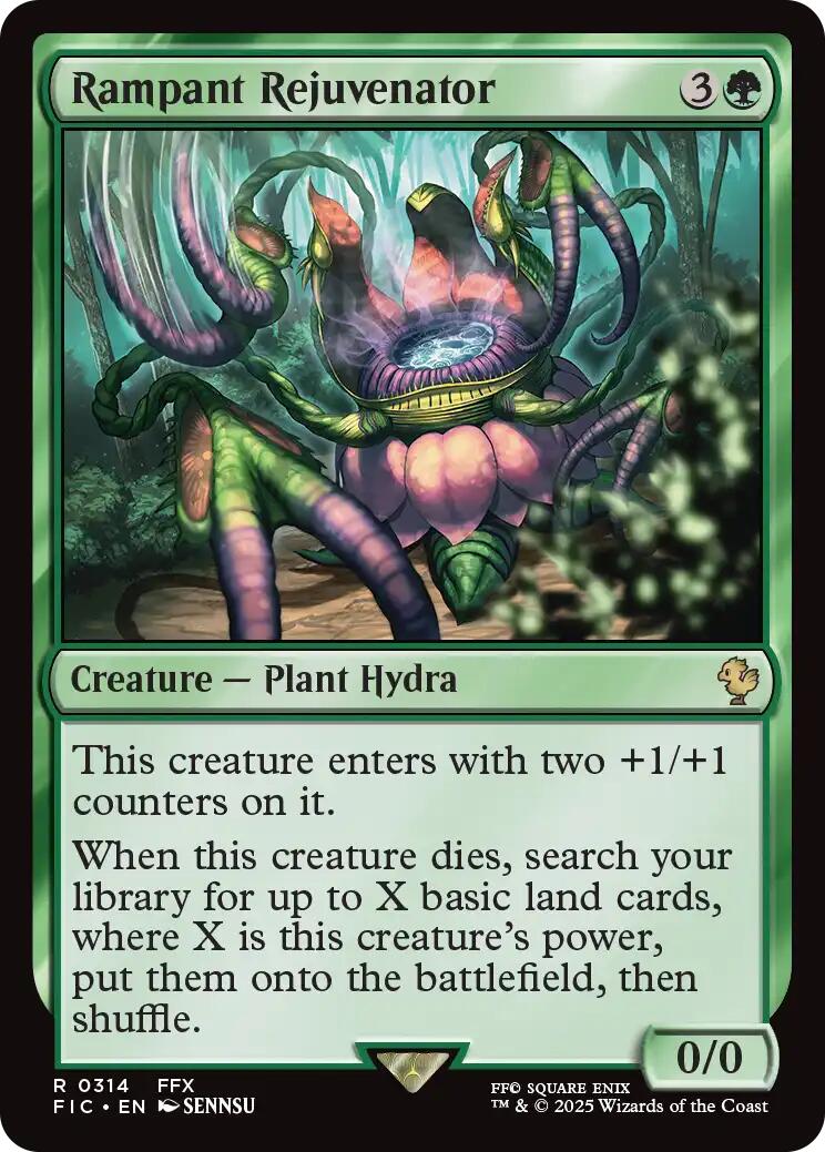 Rampant Rejuvenator (Surge Foil) [FINAL FANTASY Commander] | Empire Gaming NC