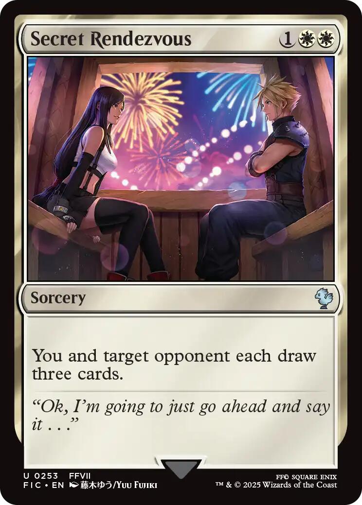 Secret Rendezvous (0253) (Surge Foil) [FINAL FANTASY Commander] | Empire Gaming NC