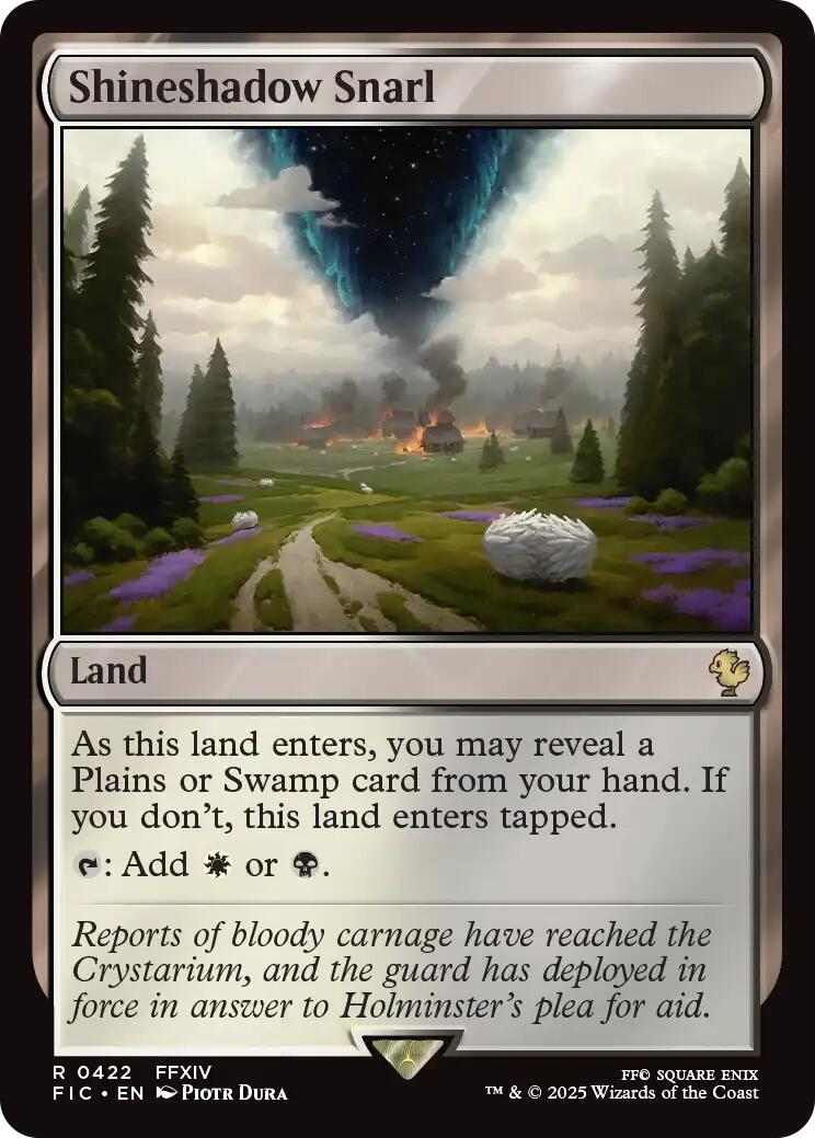 Shineshadow Snarl (Surge Foil) [FINAL FANTASY Commander] | Empire Gaming NC