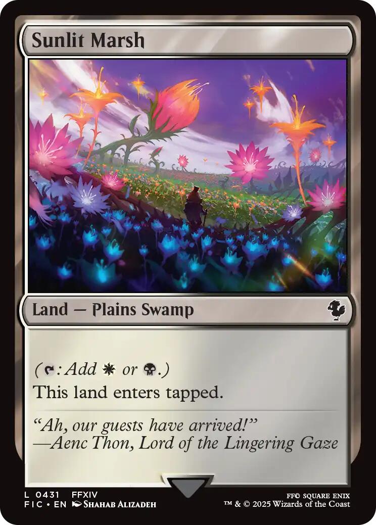 Sunlit Marsh (Surge Foil) [FINAL FANTASY Commander] | Empire Gaming NC