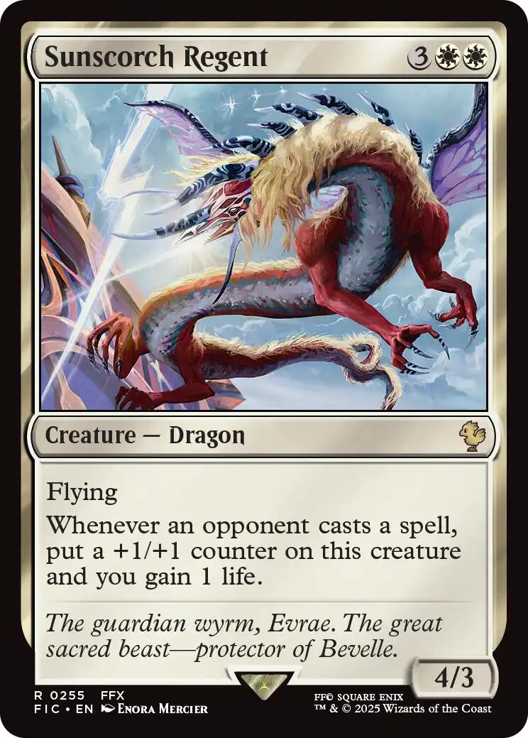 Sunscorch Regent (Surge Foil) [FINAL FANTASY Commander] | Empire Gaming NC