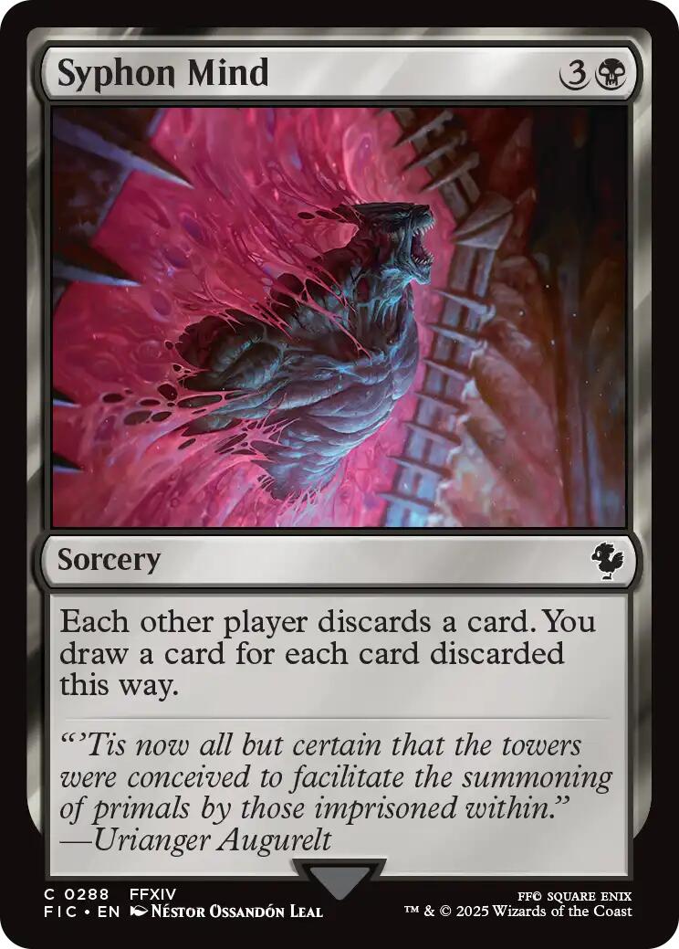 Syphon Mind (Surge Foil) [FINAL FANTASY Commander] | Empire Gaming NC
