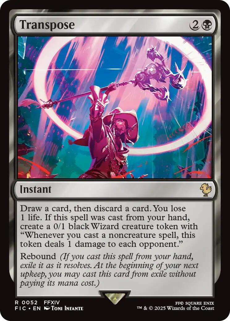 Transpose (Surge Foil) [FINAL FANTASY Commander] | Empire Gaming NC
