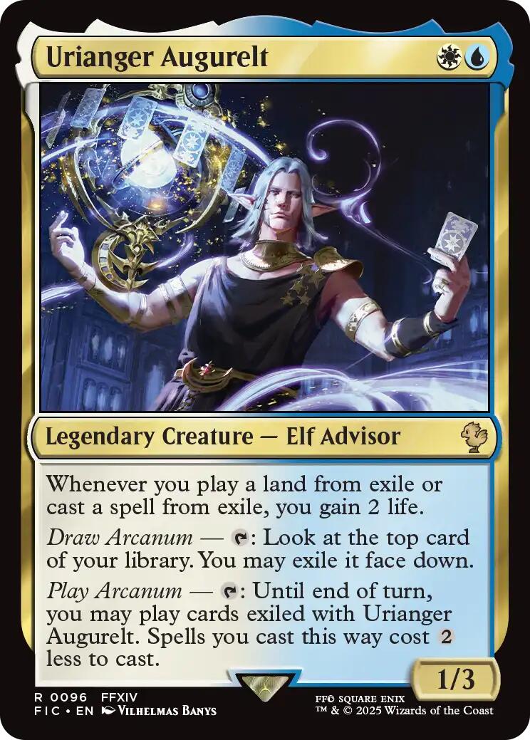 Urianger Augurelt (Surge Foil) [FINAL FANTASY Commander] | Empire Gaming NC