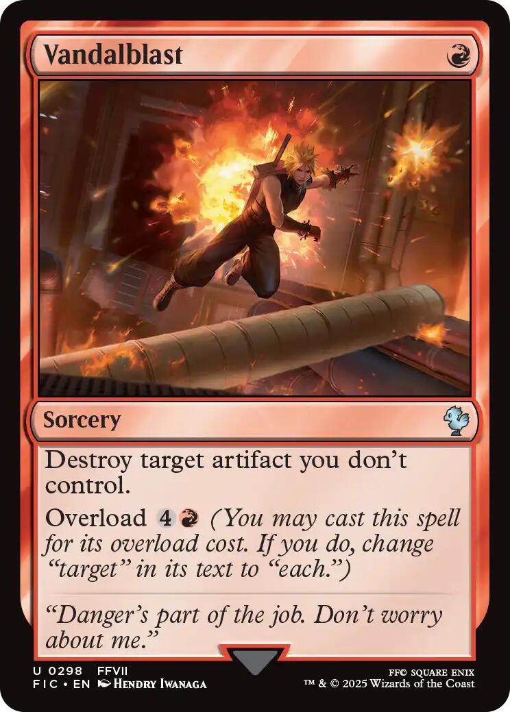 Vandalblast (Surge Foil) [FINAL FANTASY Commander] | Empire Gaming NC