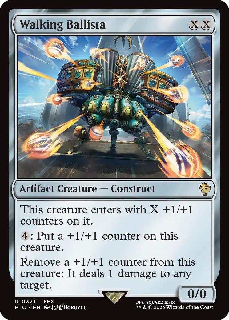 Walking Ballista (Surge Foil) [FINAL FANTASY Commander] | Empire Gaming NC