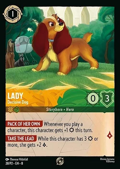 Lady - Decisive Dog (28/P2) [Promo Cards] | Empire Gaming NC