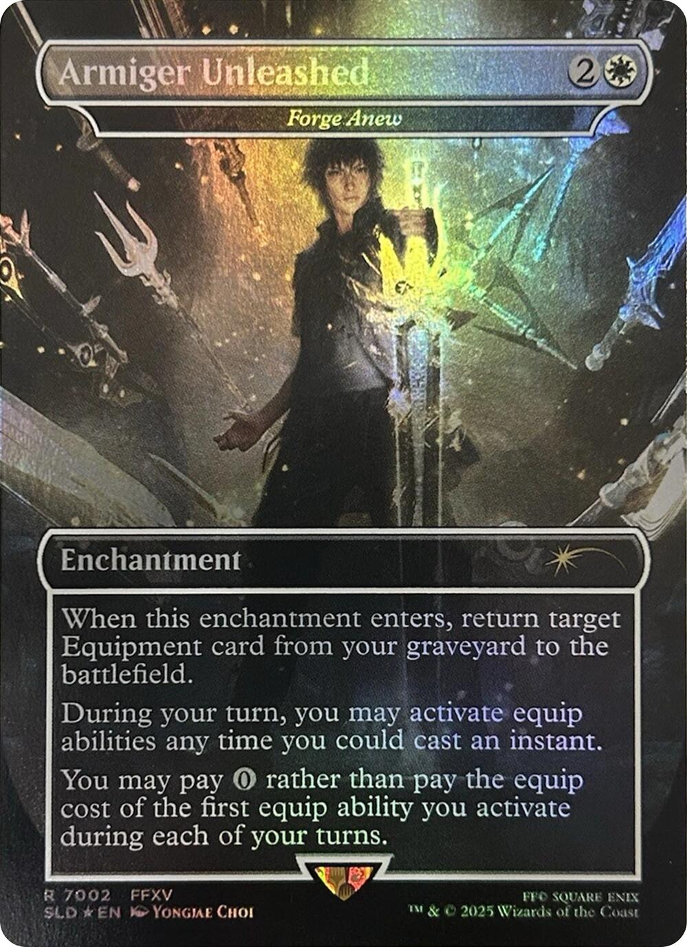 Armiger Unleashed - Forge Anew (Rainbow Foil) [Secret Lair Drop Series] | Empire Gaming NC