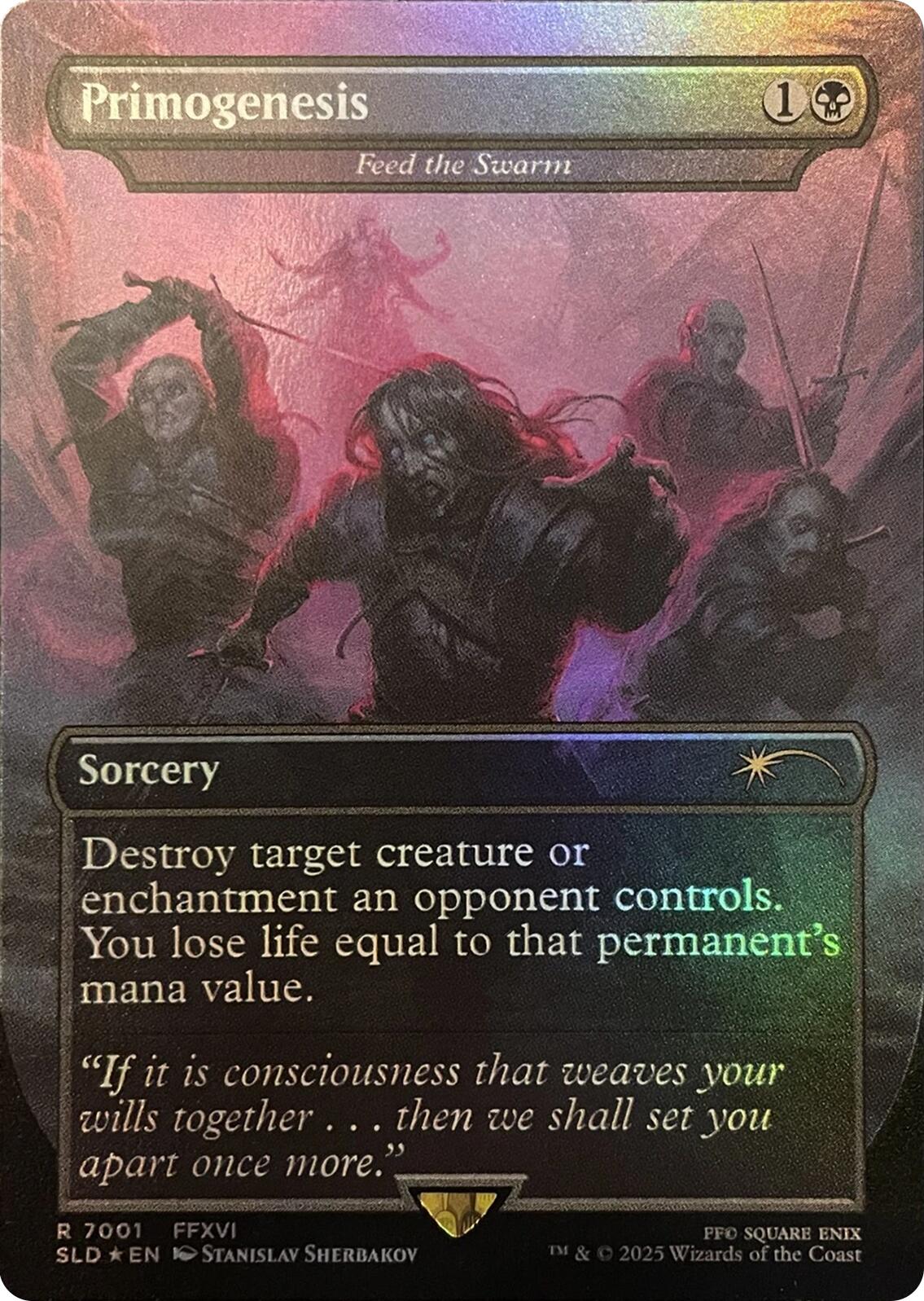 Primogenesis - Feed the Swarm (Rainbow Foil) [Secret Lair Drop Series] | Empire Gaming NC