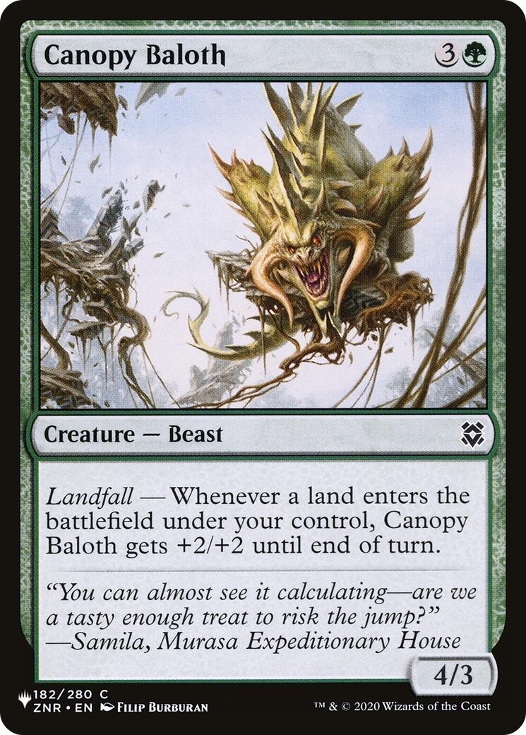 Canopy Baloth [The List] | Empire Gaming NC