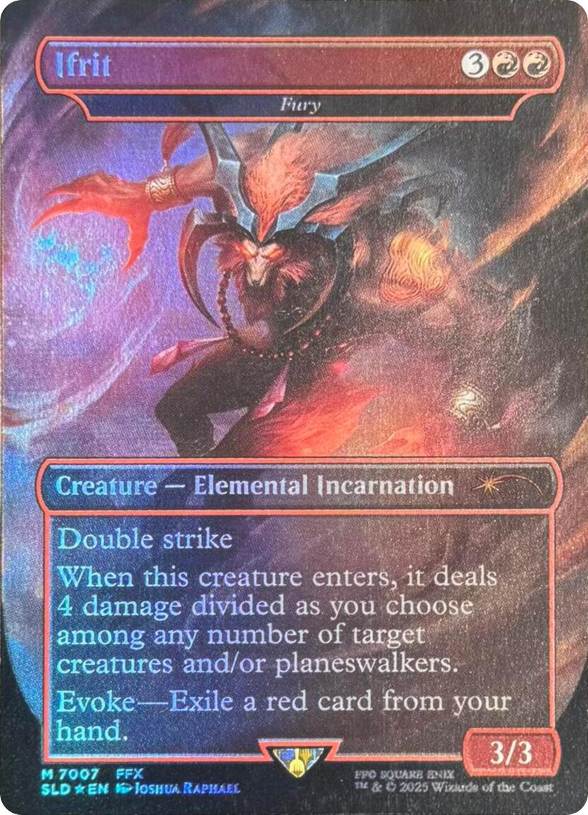 Ifrit - Fury (Rainbow Foil) [Secret Lair Drop Series] | Empire Gaming NC