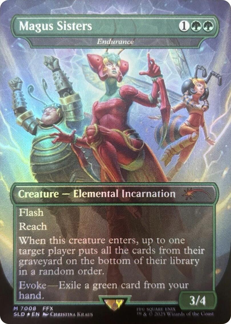 Magus Sisters - Endurance (Rainbow Foil) [Secret Lair Drop Series] | Empire Gaming NC