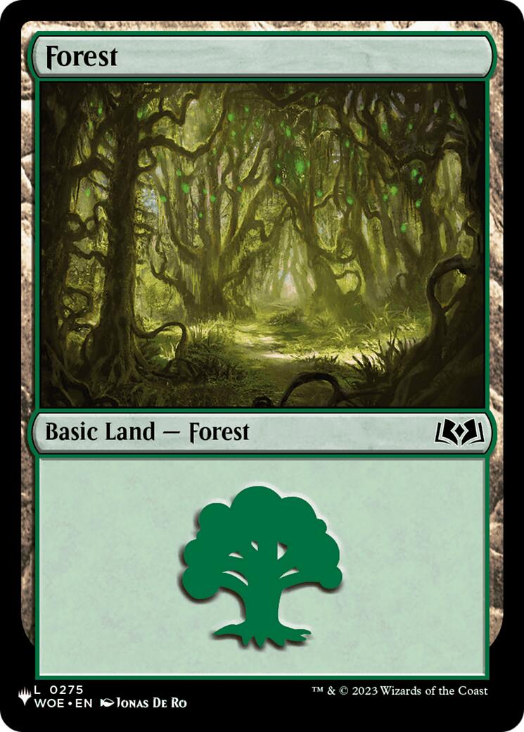 Forest (0275) (WOE) [The List] | Empire Gaming NC
