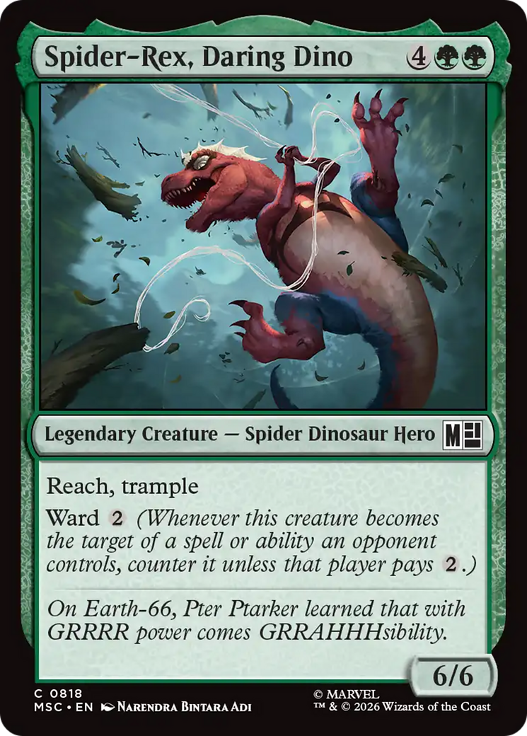 Spider-Rex, Daring Dino [Marvel Super Heroes Commander] | Empire Gaming NC