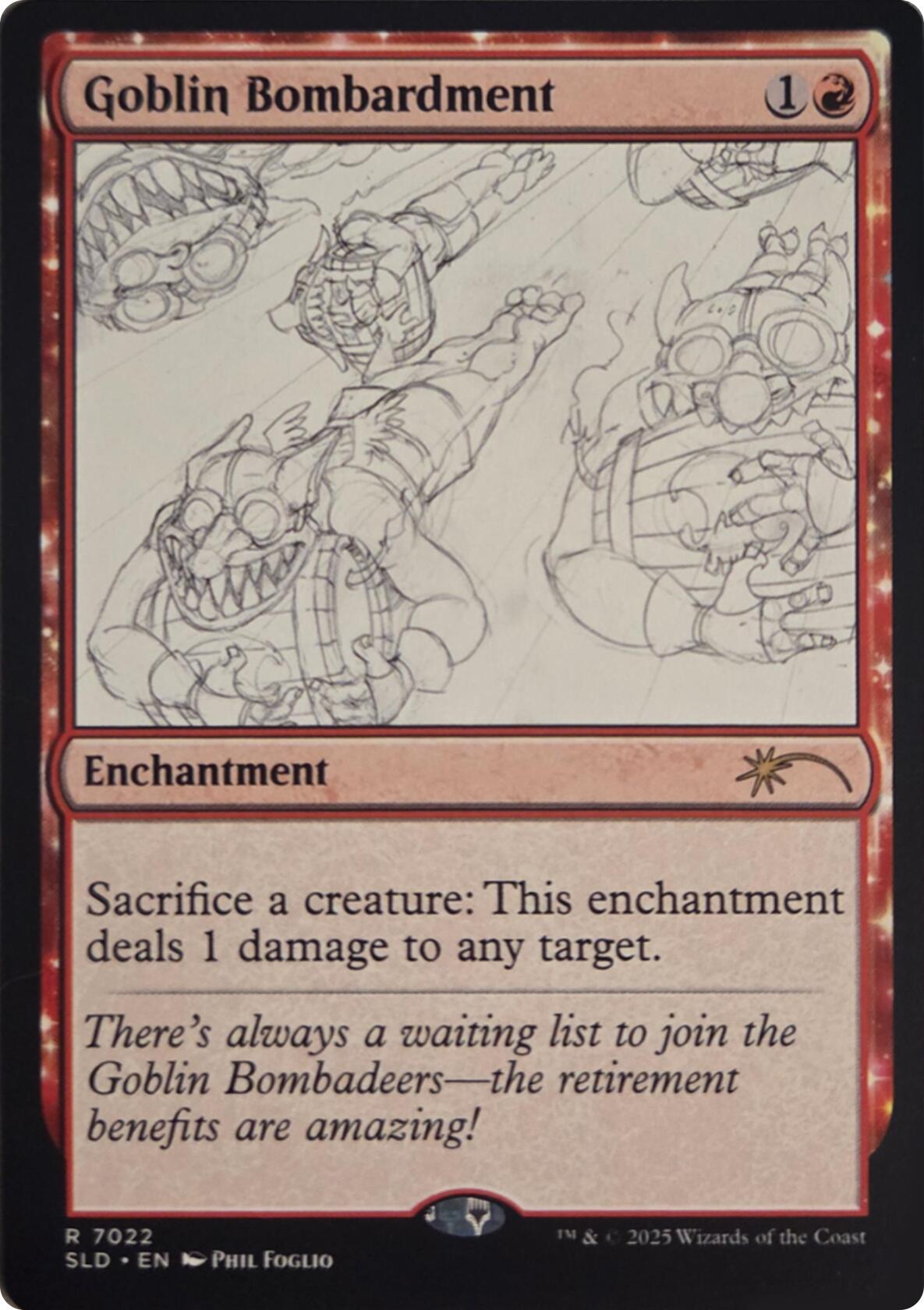 Goblin Bombardment (7022) [Secret Lair Drop Series] | Empire Gaming NC