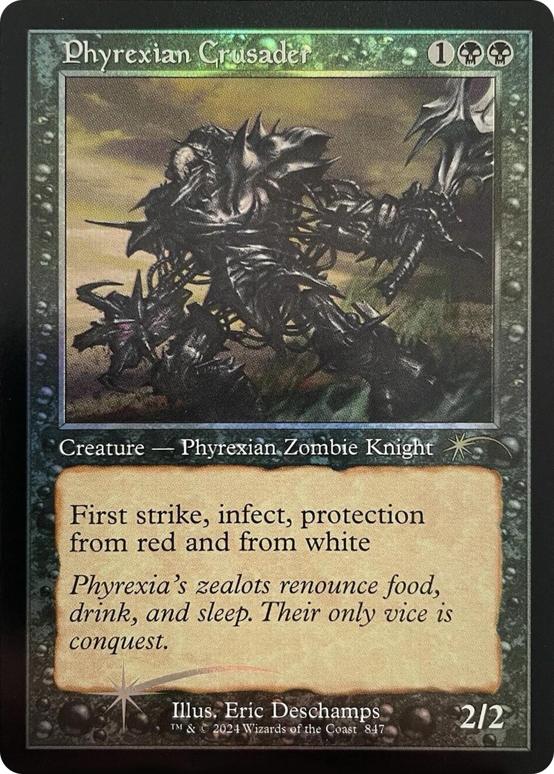 Phyrexian Crusader (Retro Frame) [Secret Lair Drop Series] | Empire Gaming NC