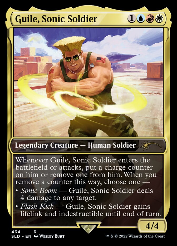 Guile, Sonic Soldier [Secret Lair Drop Series] | Empire Gaming NC