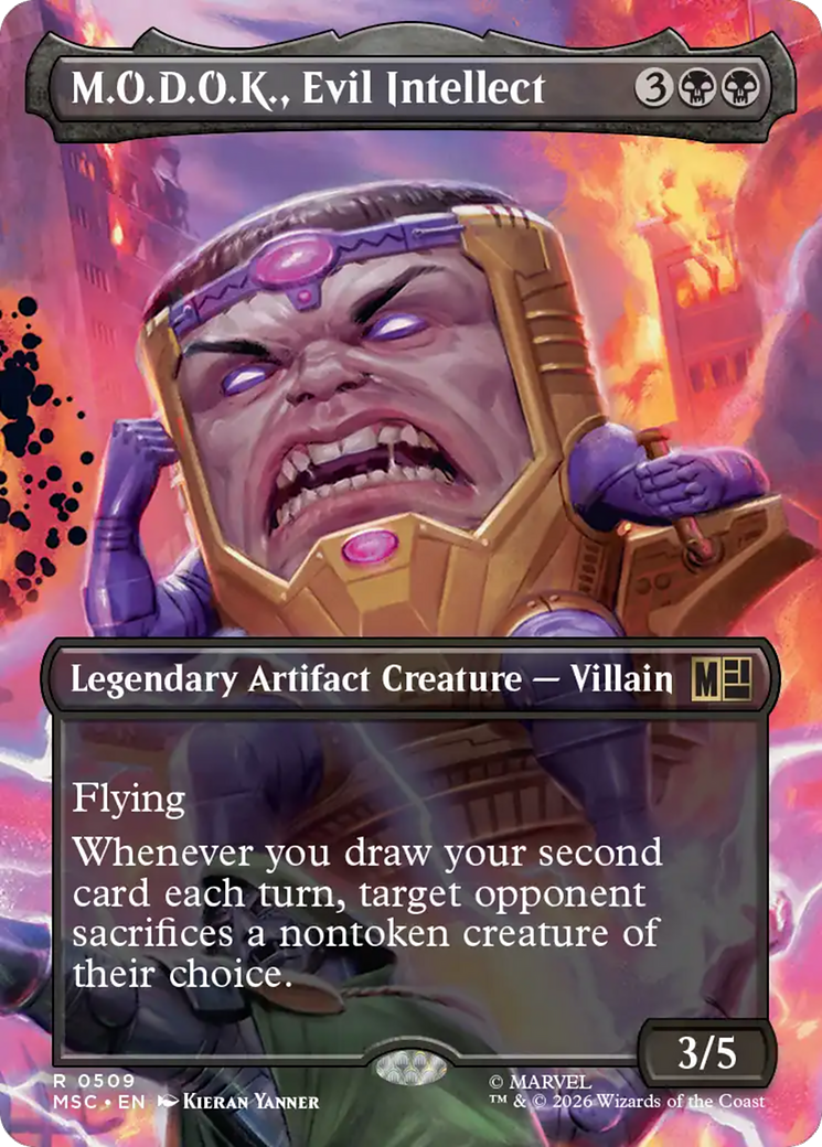 M.O.D.O.K., Evil Intellect (Borderless) [Marvel Super Heroes Commander] | Empire Gaming NC