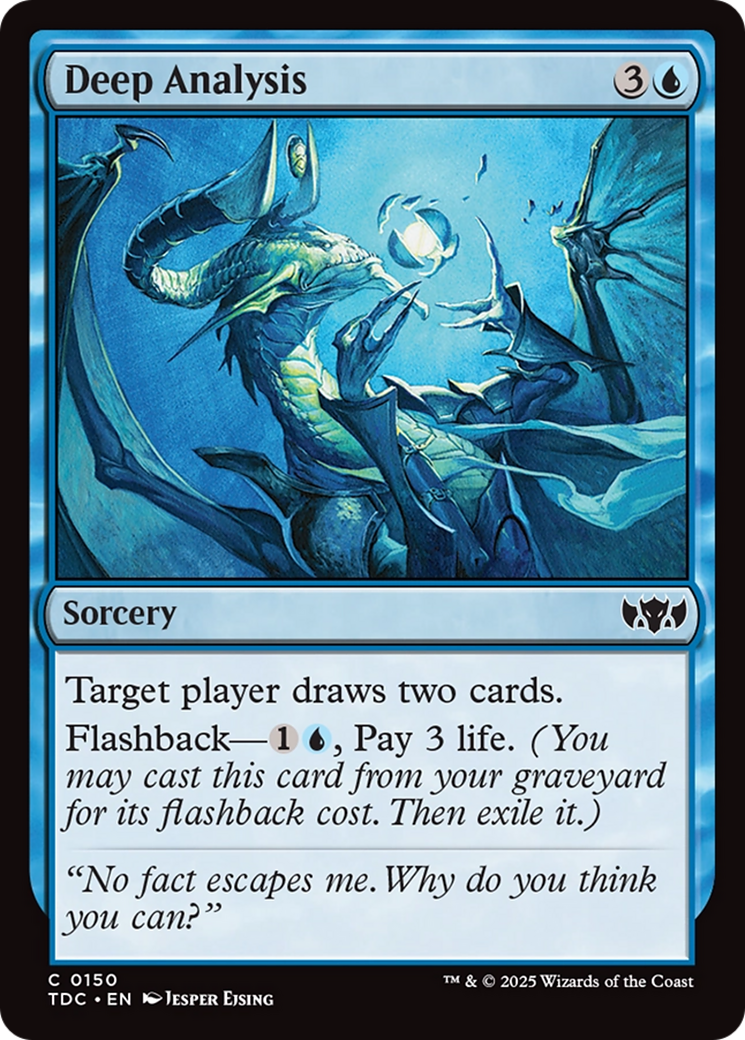 Deep Analysis [Tarkir: Dragonstorm Commander] | Empire Gaming NC