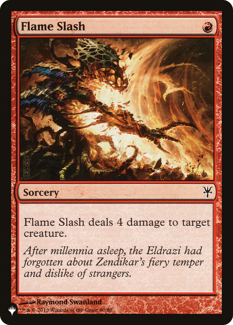 Flame Slash [The List] | Empire Gaming NC