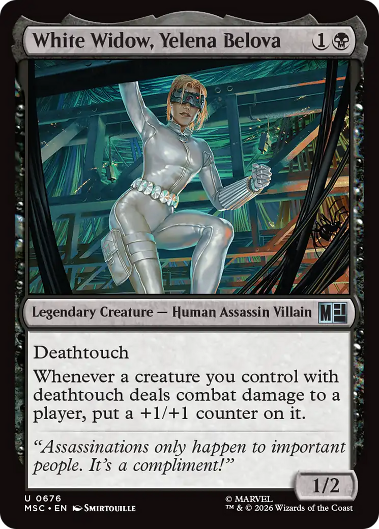 White Widow, Yelena Belova [Marvel Super Heroes Commander] | Empire Gaming NC