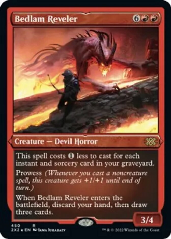 Bedlam Reveler (Foil Etched) [Double Masters 2022] | Empire Gaming NC