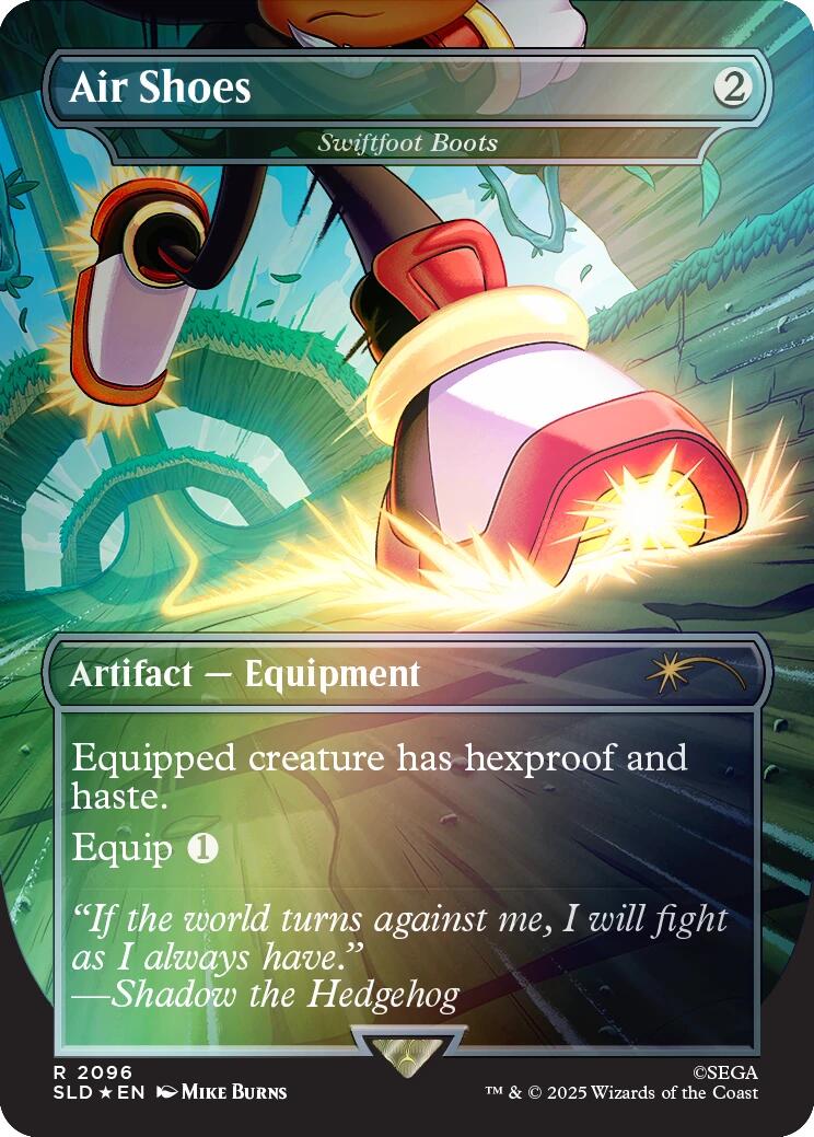 Air Shoes - Swiftfoot Boots (Rainbow Foil) [Secret Lair Drop Series] | Empire Gaming NC