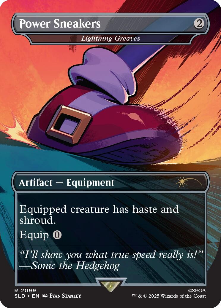 Power Sneakers - Lightning Greaves [Secret Lair Drop Series] | Empire Gaming NC