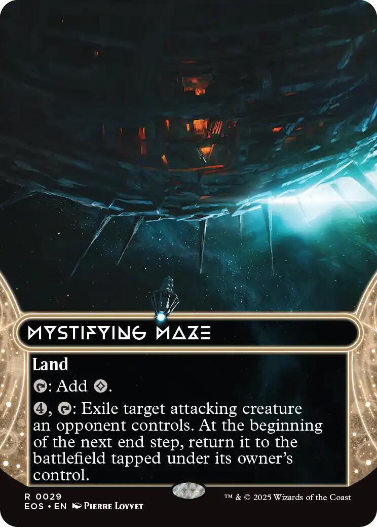 Mystifying Maze (0029) (Borderless) [Edge of Eternities: Stellar Sights] | Empire Gaming NC