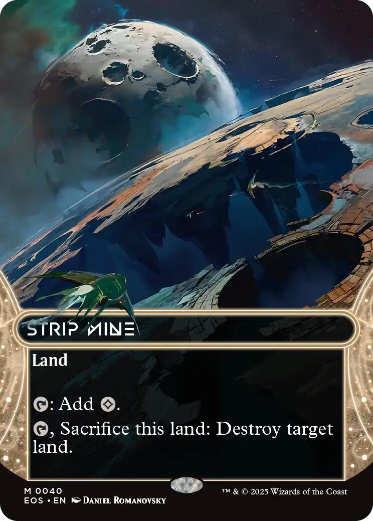 Stripe Mine (0040) (Borderless) [Edge of Eternities: Stellar Sights] | Empire Gaming NC