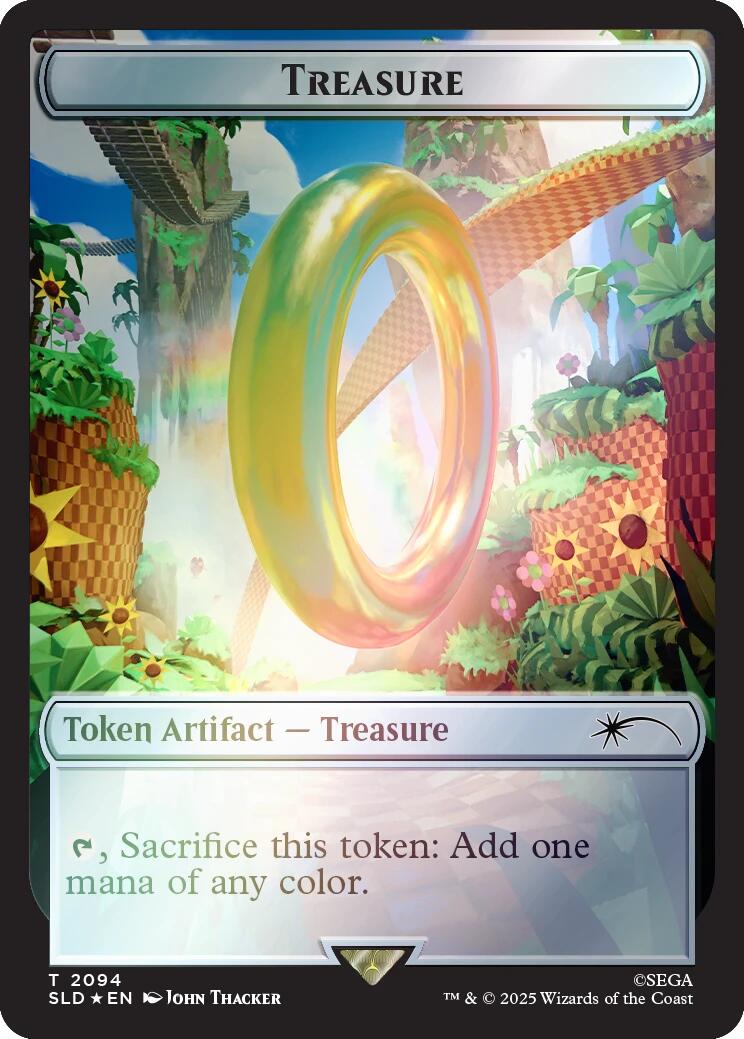 Treasure Token (2094) (Rainbow Foil) [Secret Lair Drop Series] | Empire Gaming NC