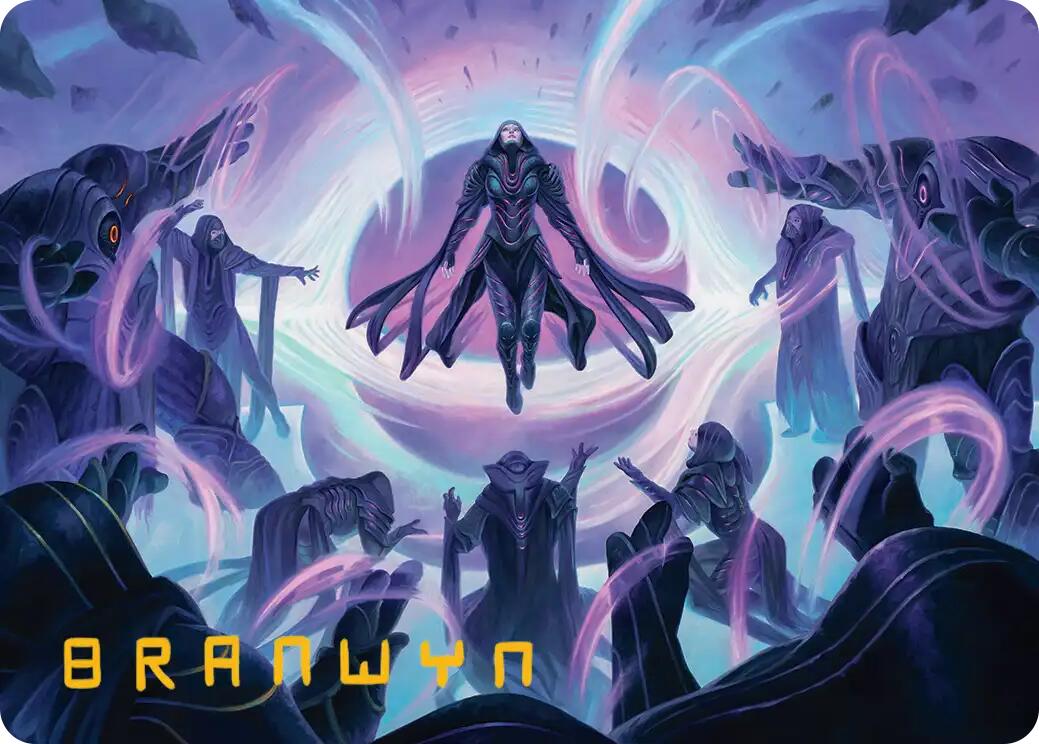 Chorale of the Void Art Card (Gold-Stamped Signature) [Edge of Eternities Art Series] | Empire Gaming NC