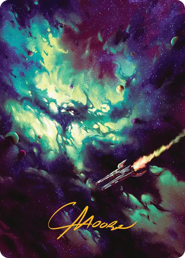 Blinkmoth Nexus Art Card (Gold-Stamped Signature) [Edge of Eternities Art Series] | Empire Gaming NC