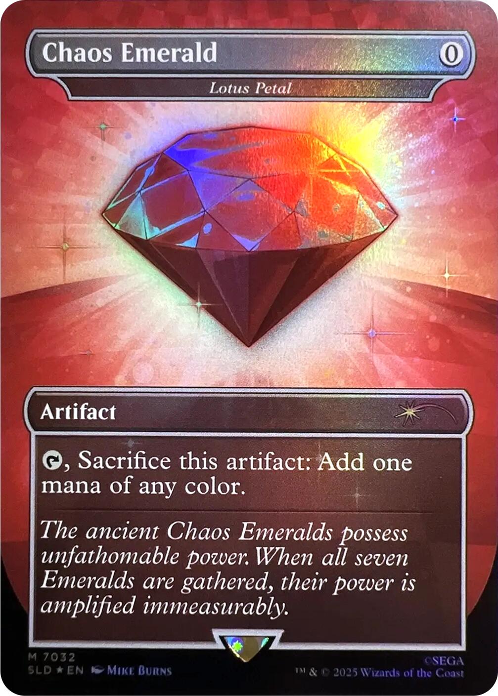 Chaos Emerald - Lotus Petal (7032) [Secret Lair Drop Series] | Empire Gaming NC