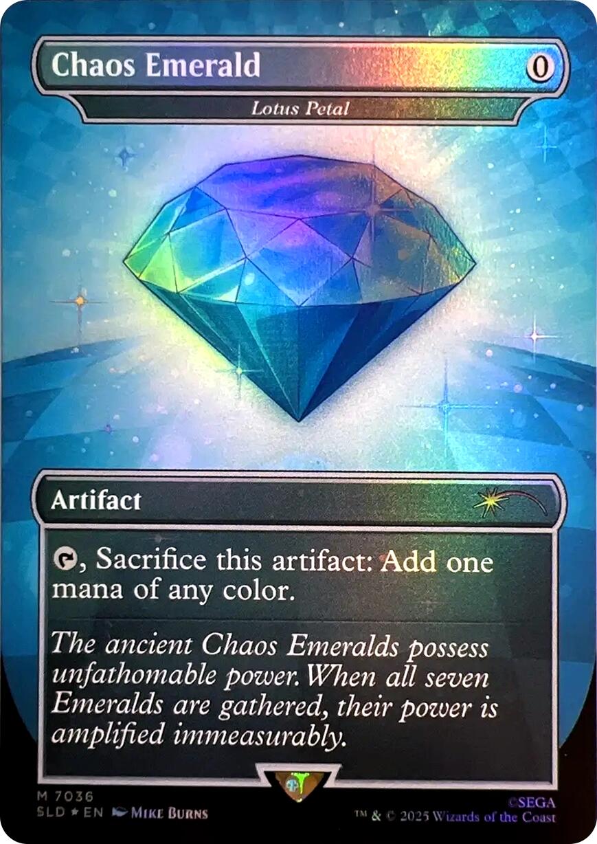 Chaos Emerald - Lotus Petal (7036) [Secret Lair Drop Series] | Empire Gaming NC